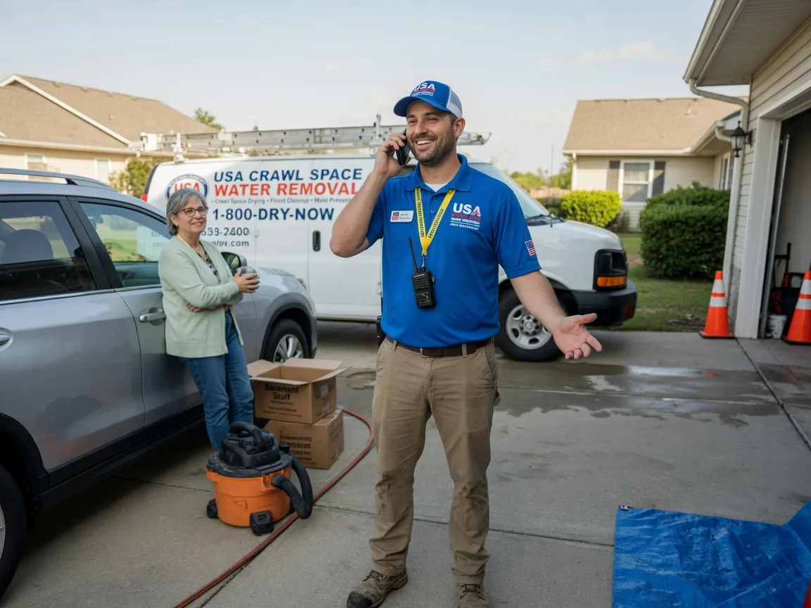 Crawl Space Water Removal Nashotah, WI FAQs